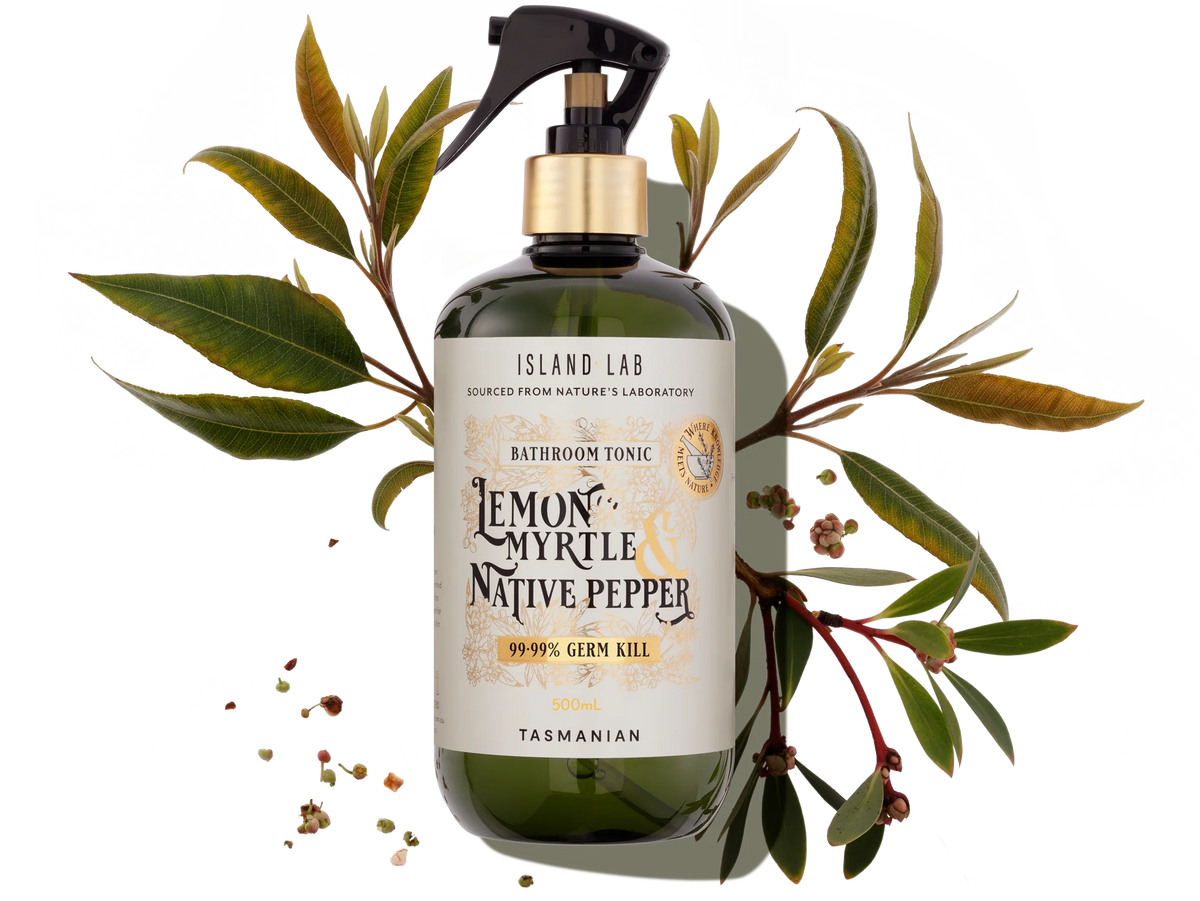 Lemon Myrtle & Native Pepper Bathroom Tonic Gypsy and the Bowerbird